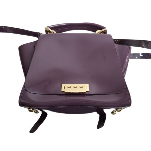 Zac Posen Eartha Iconic‎ Backpack Purse Purple Pate main image 7